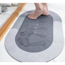 Tapete Absorbente Ovalado Hogar Cocina